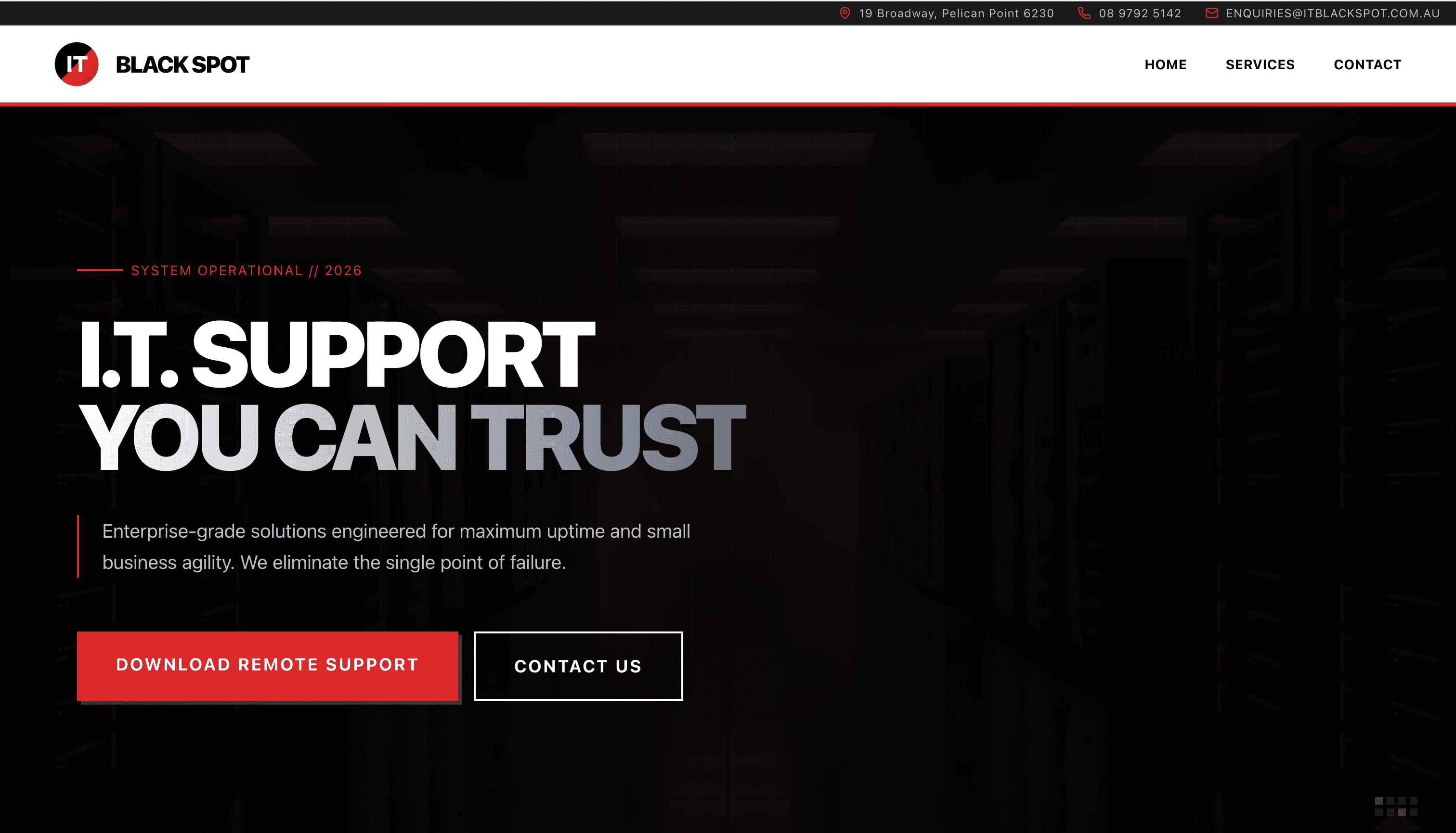 IT Blackspot Website